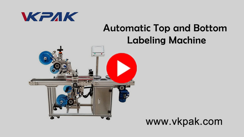 Automatický horní a spodní etiketovací stroj