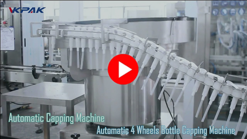 Plnicí linka pro šampon, sprchový gel