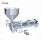 Plně pneumatický stroj na plnění tekuté pasty pro kosmetické krémové mléko