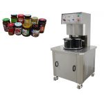 Poloautomatický vakuový stroj na uzavírání skleněných sklenic pro uzavírání kovových uzávěrů