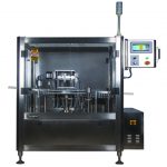 Automatický předsterilizovaný ucpávkový stroj pro plnění injekčních stříkaček