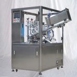 Dvoukomorový utěsňovací stroj na plnění tuby s kosmetickým krémem