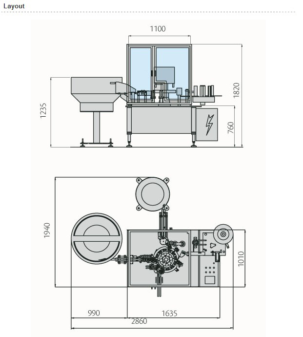 high speed syringe filling closer pharmaceutical equipment rozložení plnicího uzávěru.jpg