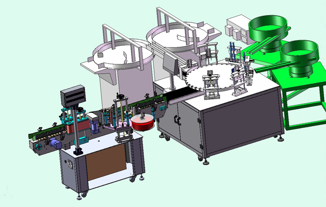 Celý diagram pro náplň esenciálního oleje