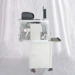 Poloautomatický skládací štítkovací stroj pro potisk kabelů a drátěných štítků