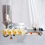 Poloautomatický pneumatický výtokový sáček Předem vyrobený stroj na plnění sáčků