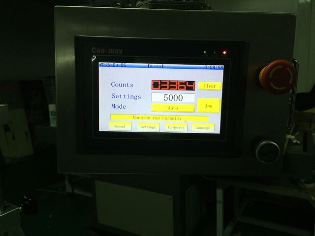 touch screen for ultrasonic tube filler sealer dotykový ovládací systém pro filler sealer.jpg